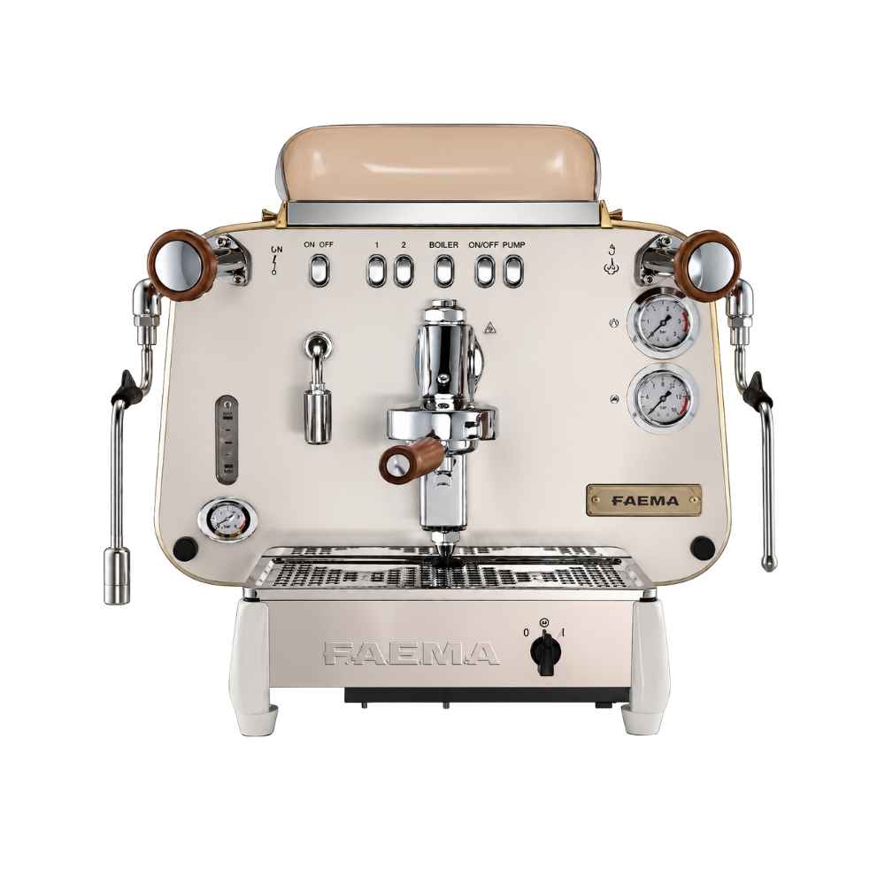 Faema E61A1-WW Jubile White Wood Tam Otomatik Espresso Kahve Makinesi, 1 Gruplu